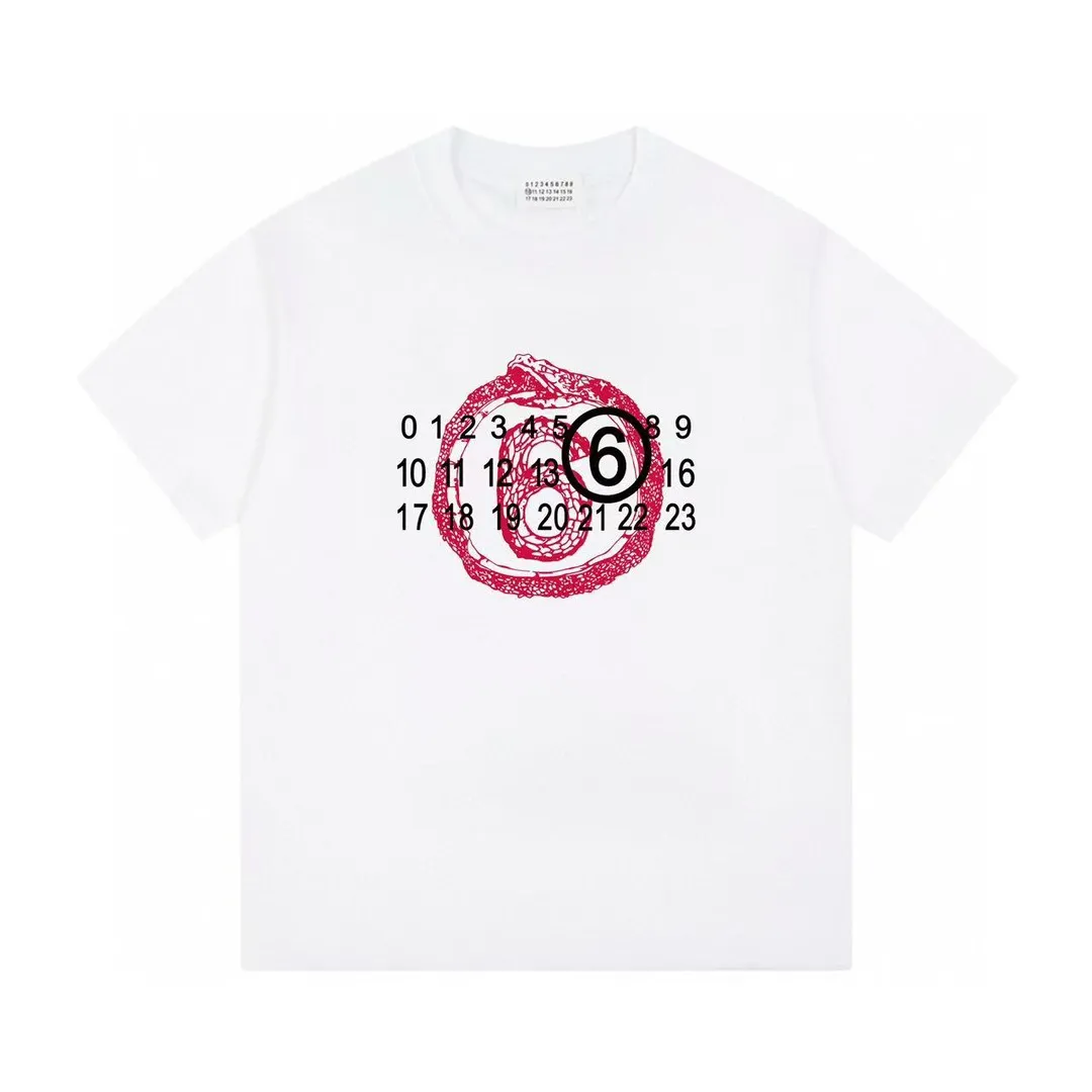 Magiera MM 6 2025New Arrival logo Same Style t · 280 100％ · 32 · · ：White Size：XS S M L